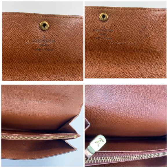 Authentic Louis Vuitton Monogram Long Wallet - Picture 7 of 9